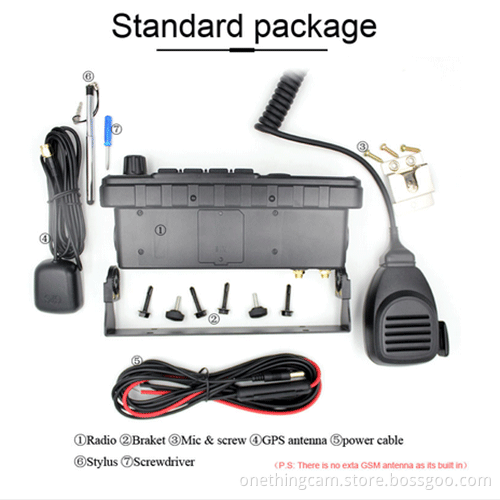 Worldwide Talk 4G LTE Network Mobile Radio W7 Plus 2.45 Inch Touch Screen Dual SIM Card Android 7.0 OS